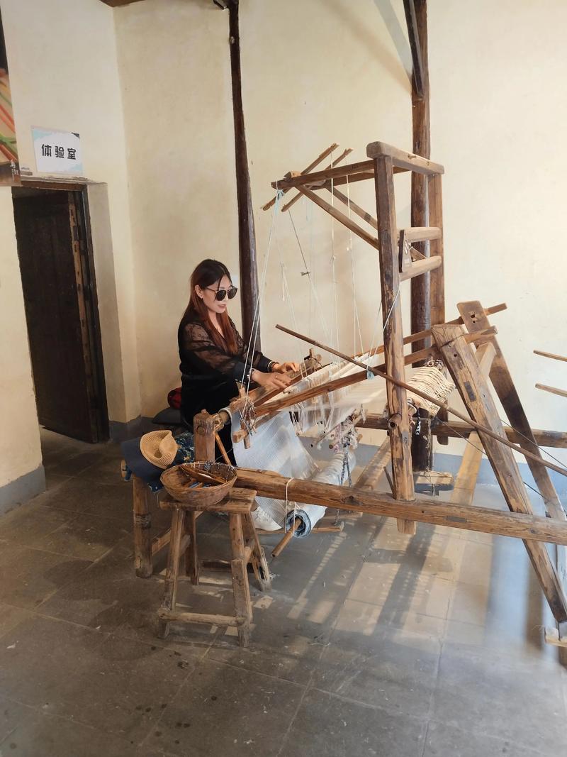 喷水织布机穿线全过程